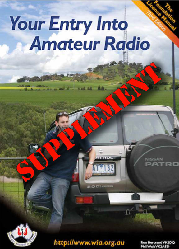 IMPORTANT NEWS for Foundation Licence candidates